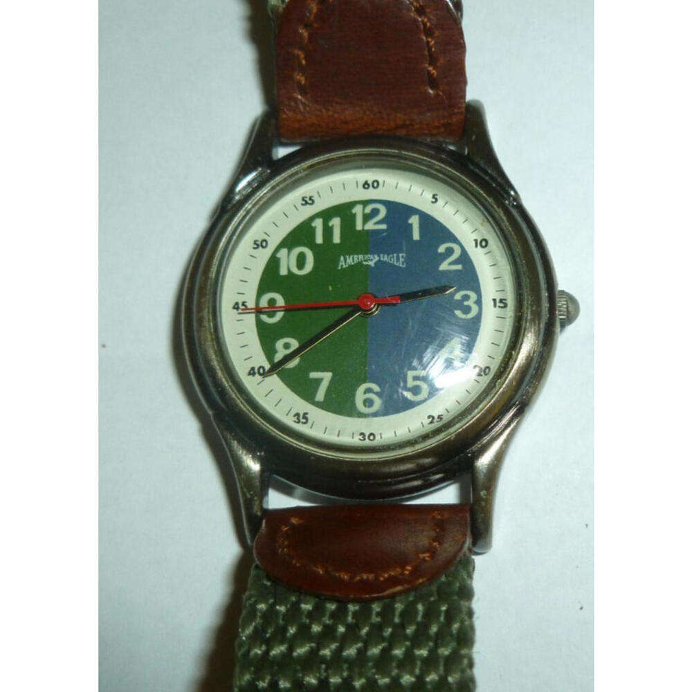 American‎ Eagle Nylon Band Quartz Analog Men's Watch